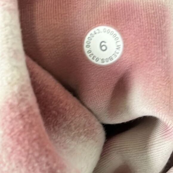 Lululemon All Yours Hoodie Tie Dye *Fleece Size 6 - Picture 9 of 9